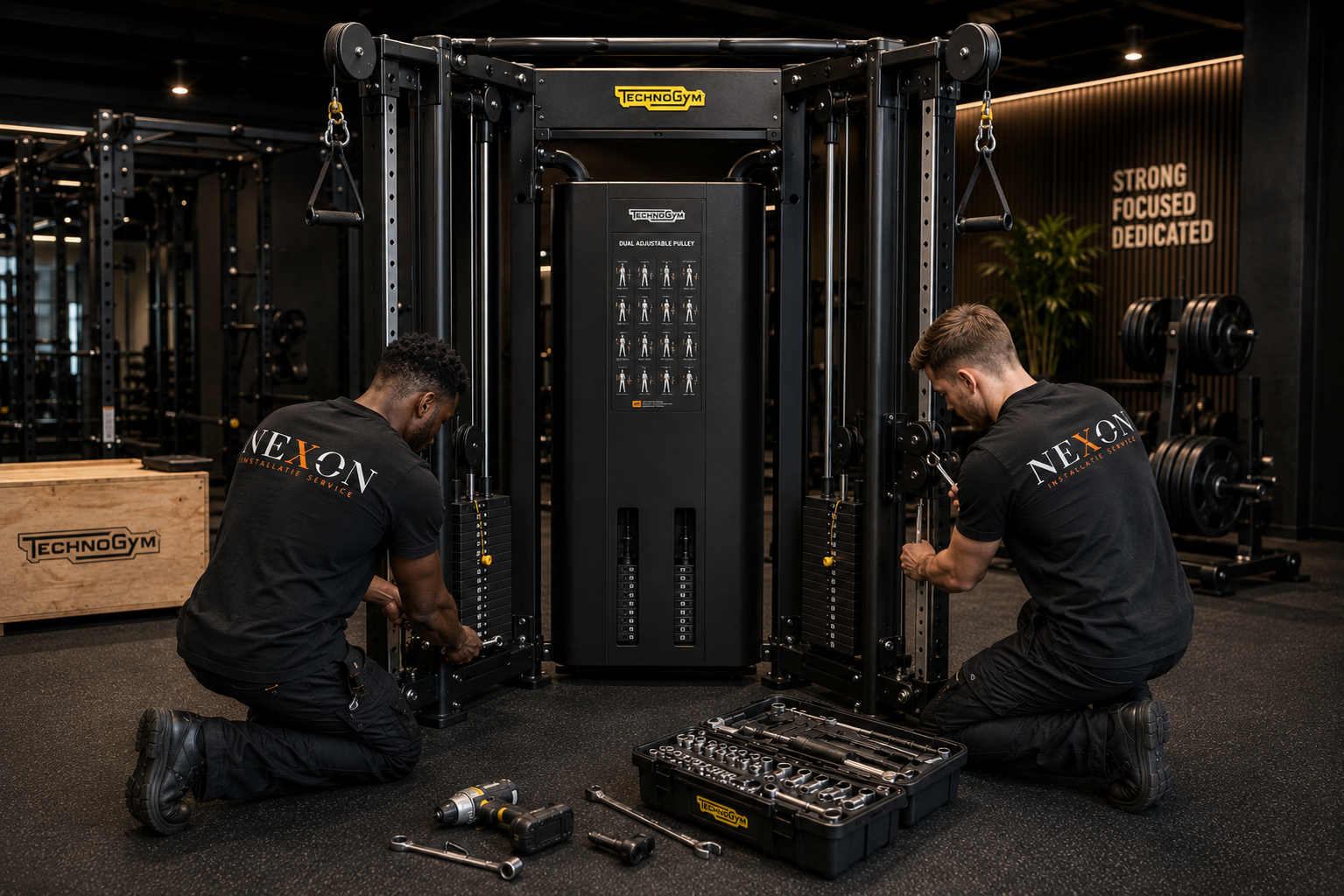 Installatie Fitnessapparatuur - NEXON Installatie & Service