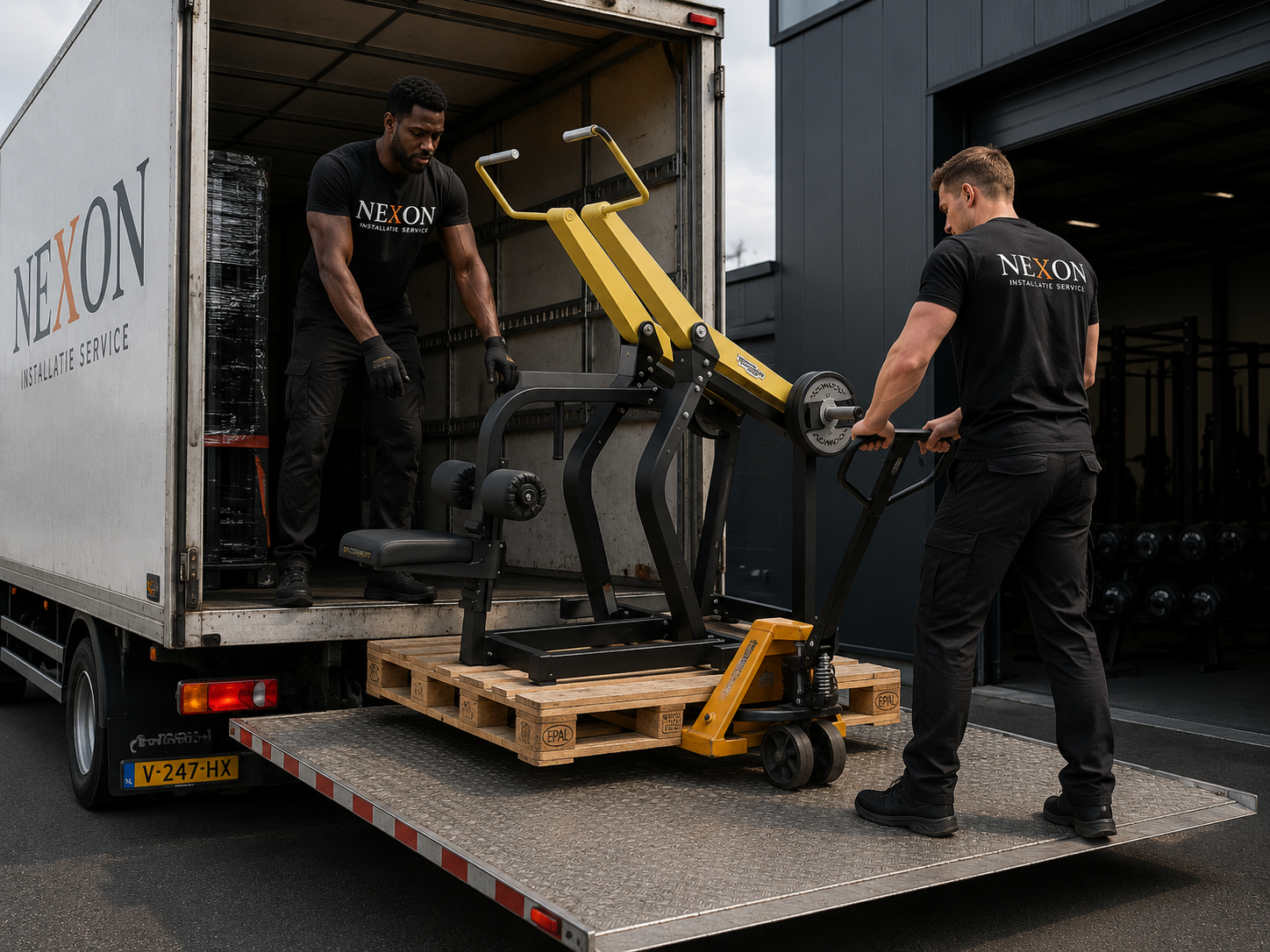 Transport Fitnessapparatuur - NEXON Installatie & Service